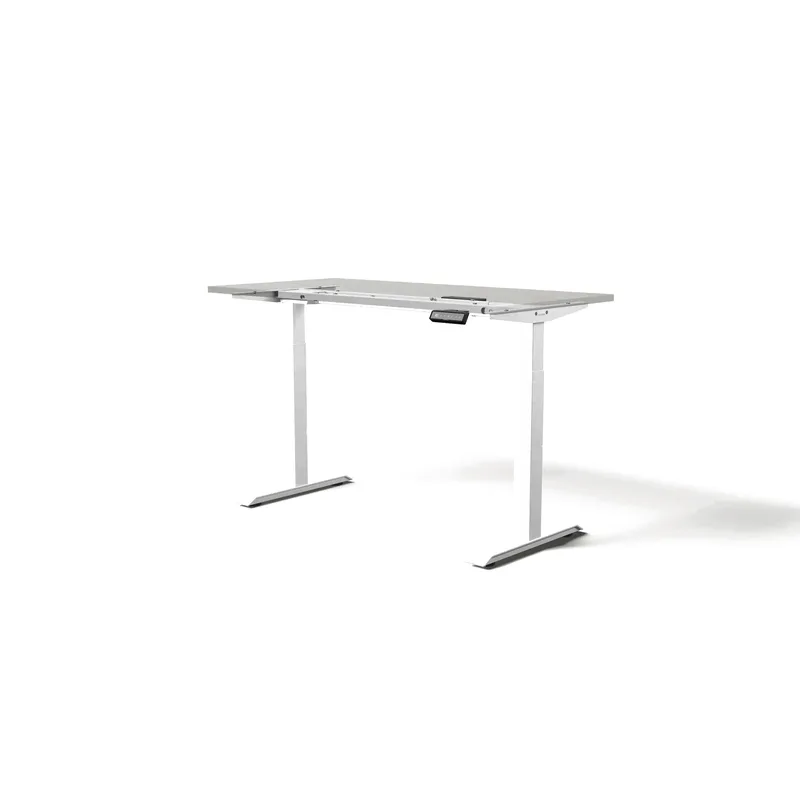 Desktronic Cadre HomeOne — piètement seul, le plateau figuré en transparence n'est pas inclus