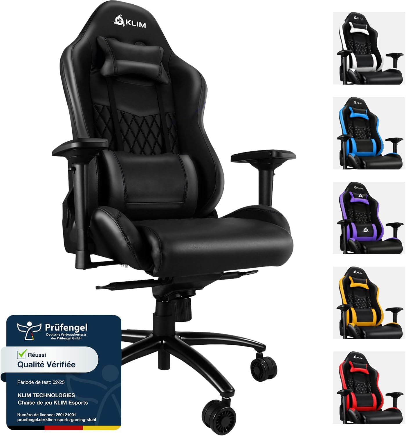 KLIM Esports chaise gaming