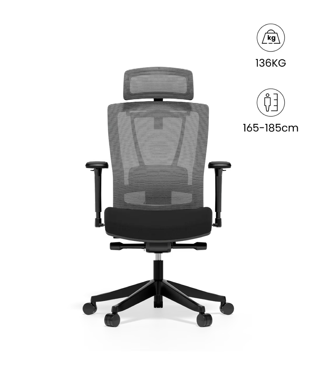 FlexiSpot BS14 — chaise ergonomique