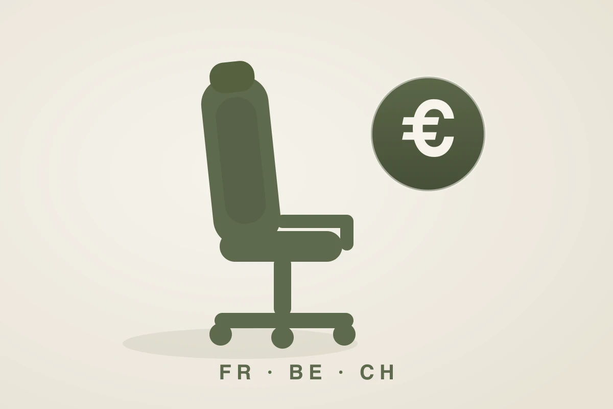 Faire financer sa chaise ergonomique ou son bureau assis-debout (France, Belgique, Suisse)