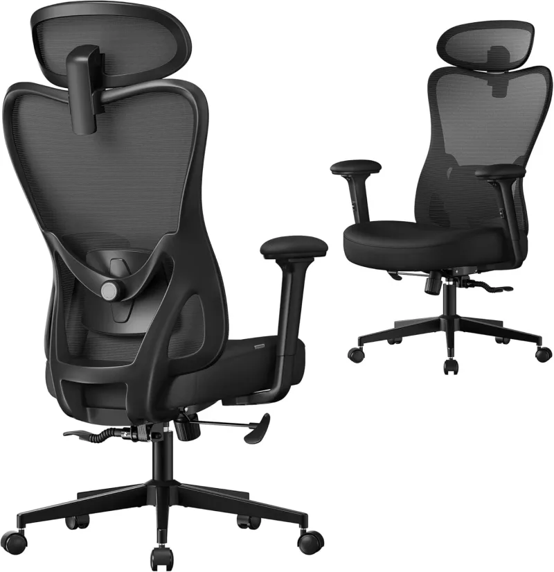Songmics OBN066BH01 — chaise ergonomique